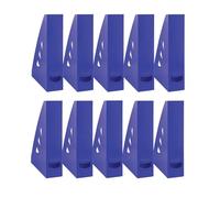 OFFICE PRODUCTS Lot de 10 revues au design moderne Bleu Format A4