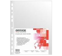 OFFICE PRODUCTS Lot de 100 pochettes pour catalogue Format A4 Transparent 40 microns