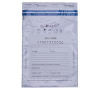 Office Products Lot de 50 sacs de sécurité, blancs, format C3, 330 x 470 mm, anti-éjection, pour le transport d'argent liquide et d'objets de valeur, numérotés individuellement
