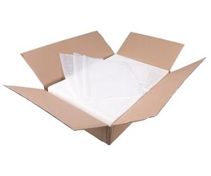Office Products Lot de 500 pochettes pour documents - Format C5 - Transparent - Autocollantes