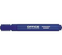 Office Products - Produits Marqueur permanent 1-5 mm, pointe biseautée, bleu