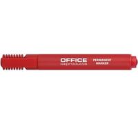 Office Products - Produits Marqueur permanent 1-5 mm, pointe biseautée, rouge