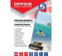 Office Products - Produits pochette de plastification ft A4, 160 microns (2 x 80 microns), paquet de 100 pièces