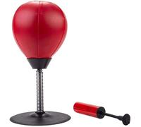 Office Punching Ball - Anti-Stress Punch Bag - Imitation Leather - Size 17 cm x 34 cm - Mini Punching Ball - Training Ball - Stress