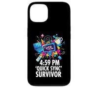 Office Worker 4:59 PM Quick Sync Survivor Meme Coque pour iPhone 13