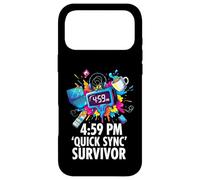 Office Worker 4:59 PM Quick Sync Survivor Meme Coque pour iPhone 17 Pro Max