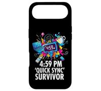 Office Worker 4:59 PM Quick Sync Survivor Meme Coque pour iPhone Air