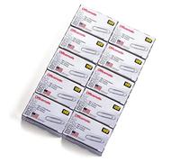 Officemate Lot de 10 boîtes de 100 pinces à papier #1 de qualité supérieure (99916)