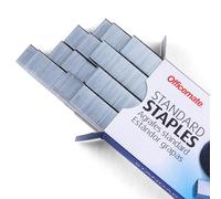 Officemate Standard Staples, 210 par bande, capacité de 20 feuilles, 5 000 par boîte (91900)