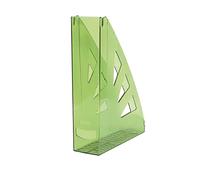 OFFICER PRODUCTS 21215511-02 Lot de 10 boîtes de rangement pour magazines et incassables Format A4 Vert transparent