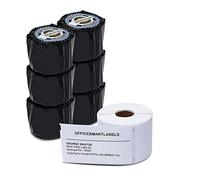 Officesmartlabels Dymo Compatible 30256 2-5/40,6 x 10,2 cm d'expédition Label 1 rouleau de 300 étiquettes par rouleau Prime - 006 Rolls - 300 Labels Per Roll