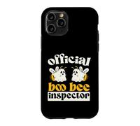 Official Boo Bee Inspector Halloween Humor Funny Ghost Coque pour iPhone 11 Pro