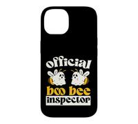 Official Boo Bee Inspector Halloween Humor Funny Ghost Coque pour iPhone 14