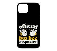 Official Boo Bee Inspector Halloween Humor Funny Ghost Coque pour iPhone 15 Plus