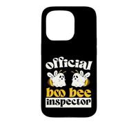 Official Boo Bee Inspector Halloween Humor Funny Ghost Coque pour iPhone 15 Pro