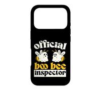 Official Boo Bee Inspector Halloween Humor Funny Ghost Coque pour iPhone 17 Pro
