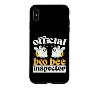 Official Boo Bee Inspector Halloween Humor Funny Ghost Coque pour iPhone XS Max