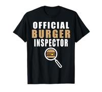 Official Burger Inspector Costume d'inspecteur de Burger T-Shirt