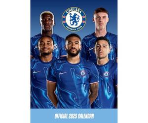 Official Chelsea FC A3 Calendar 2025