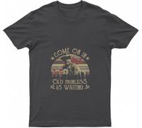 Official, Come on in Old Painless is Waitting Vintage T-Shirt(X-Large)