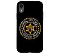 Official Crop Circle Research Team | UFOs UAPs Alien Message Coque pour iPhone XR
