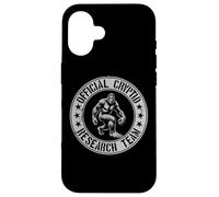 Official Cryptid Research Team | Sasquatch Folklore Cryptids Coque pour iPhone 16