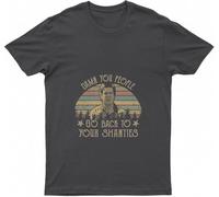 Official, Damn You People Go Back to Your Shanties Vintage Shooter McGavin Tshirt Happy Gilmore Fans Lover(X-Large)