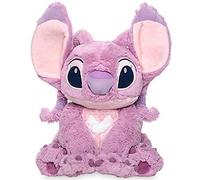 Official Disney Lilo and Stitch Medium Pink Angel Soft Plush Toy 37 Centimeter