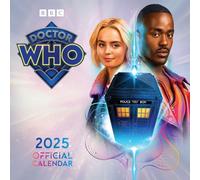 Official Doctor Who The 15th Doctor Square Calendar 2025