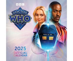 Official Doctor Who The 15th Doctor Square Calendar 2025