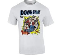 Official Down by Law T-Shirt by Brian Walsby. Limited to 300. Punk Dag Nasty Manches Courtes(3X-Large)