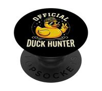 Official Duck Hunter Chasseur De Canards en Caoutchouc PopSockets PopGrip Adhésif