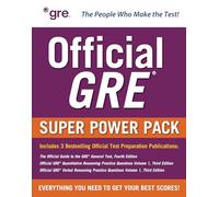 Official GRE Super Power Pack, Third Edition