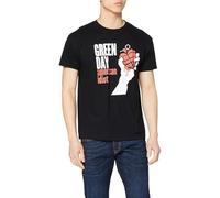 Official Green Day T Shirt American Idiot Grenade Band Logo Mens New Manches Courtes(XX-Large)