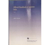 Official Handbook of Automobiles.: 1910