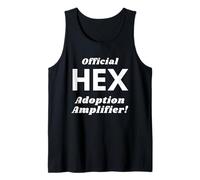 Official Hex Adoption Amplifier - Blockchain Crypto CD - Hex Débardeur