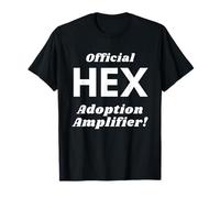 Official Hex Adoption Amplifier - Blockchain Crypto CD - Hex T-Shirt