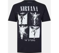 Official Regular Fit T-Shirt Nirvana Angel Grand Male