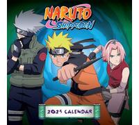 Official Naruto Shippuden Square Calendar 2025