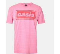 Official Oasis T-Shirt Womens Logo de boîte rose 16 (XL) Female