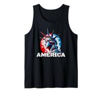 Official Patriotic "America" Men and Women's Débardeur