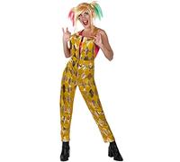 Official Rubie's DC Comic Harley Quinn Gold Jumpsuit Costume