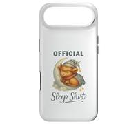 Official Sleep Squad Cute Highland Cow on Moon Coque pour iPhone Air