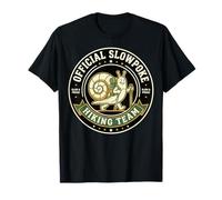 Official Slow Hiker Hiking Team Escargot Randonnée T-Shirt