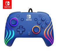 PDP Afterglow Wave Bleu USB Manette de jeu Analogique/Numérique Nintendo Switch, Nintendo Switch OLED