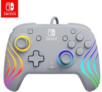 Official Switch Afterglow Wave Wired Controller - Grey