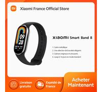 Tracker d'activité - Xiaomi - Smart Band 8 - Cadre métallique - Écran AMOLED - Autonomie 16 jours