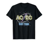 Officiel AC/DC 1981 Live World Tour Retro Logo T-Shirt