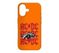 Officiel AC/DC Angus and Brian Red Lightning Logo Rock Band Coque pour iPhone 17