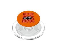 Officiel AC/DC Angus and Brian Red Lightning Logo Rock Band PopSockets PopGrip pour MagSafe